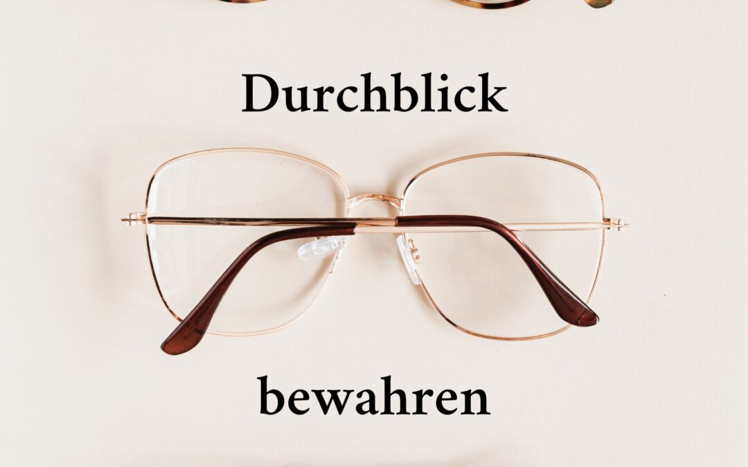 Durchblick erhalten. Grammatik verstehen.